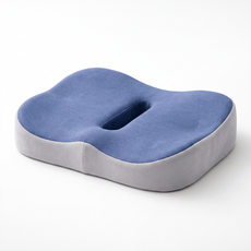 스터디랩 의자방석 자세교정방석 공부방석 3D메모리폼 기능성 방석, 투톤그레이