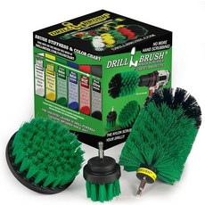 블루 미디엄 강성 보트 브러시 청소 세트 - 수영장 라이너 도구 용품 청소기 전문 수족관 세차 디테일링 및 스크러빙 키트 스크러버, Green