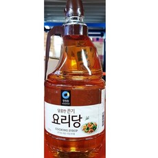 업소용 대용량 식당용 한식 뷔페 급식 어린이집 요리당 페트병 2.45Kg, 1개