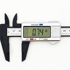 디지털 캘리퍼스 전자 산업용 측정기 디지털 버니어 캘리퍼스 diy 다용도 공업용 수공구 내경 정밀 공구, 1개, 상세정보참조