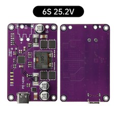 유형 C 3S FCP QC2.0/3.0 AFC 용 4S 배터리 PD3.1 5S SCP 충전기 고속 모듈 리튬 고전력 이온 충전기/방전기 6S 140W