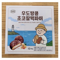 청우식품 우도땅콩 찰떡파이, 215g, 1개