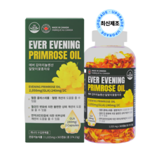 HnF (최신제조) 감마리놀렌산 달맞이꽃종자유100% 캐나다직수입 식약처인증, 1정, 365개