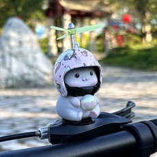 자전거 전기자전거 오토바이 액세서리 차량용 장식품, 1개, 흰색 스티커 A타입