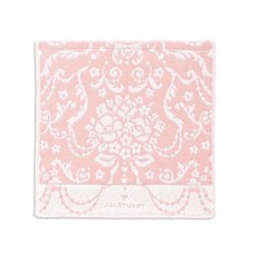 JILL STUART(질스튜어트) 베를레 부케 타올 손수건 라이트핑크 무연사 스팀 셔링 58-1820070 약 25×25cm
