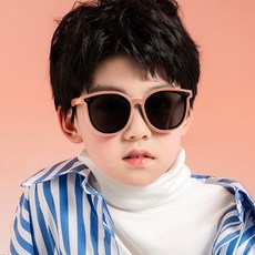 ALEGANT 兒童太陽眼鏡 UV400 圓框偏光墨鏡 (3-10歲適用)