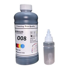 優墨 適用EPSON 008 商業用500ml 相容防水型 贈空瓶 L系列印表機 L15160 L6490 M2170, 黑 BK(需統編請備註),664型