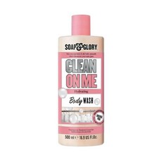 솝앤글로리 클린 온 미 보습 바디워시 500ml 베르가못 로즈 향, 16.9 Fl Oz (Pack of 1), 1