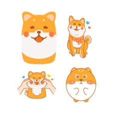 卡通壓縮木漿棉洗碗布, 1個, 1個裝