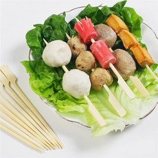 룸플리 대나무 꼬치 오뎅꽂이 나무꼬치 음식꼬치, 소