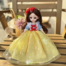 30釐米 恆潮 芭比娃娃 換裝玩偶 公主套裝, 1個, 白雪,僅衣服