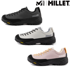 밀레 [사계절] 남여 공용 젖은 지면과 건조한 지면 모두에서 뛰어난 접지력을 자랑하는 비브람 아웃솔 릿지 컨셉의 트레킹화