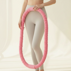 사롬사리 소프트 스프링 훌라후프, 1개, 핑크, 2.4kg