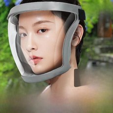 투명 전면 보호 일회용 안개 방지 얼굴 가리개 쉴드, 1. 【HD 김서림 방지 + 가볍고 편안한 착용감】 레, 1개, 1개입