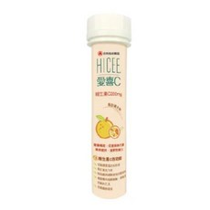 愛喜 維他命C500mg+鈣 錠 清新檸檬口味/香甜橘子味, 1個, 200mg香甜橘子味(20錠)