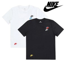 [매장발송] 나이키 남여공용 반팔티 티셔츠 라운드 면 등산 러닝 운동 헬스 작업 트레킹 자전거