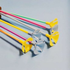 마카롱 풍선 막대 42cm 돌상 행사 소품 고정 꾸미기 꽂이