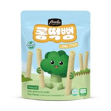 아넬라 유기농 롱떡뻥, 브로콜리, 30g, 1개