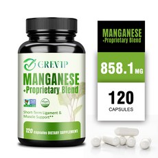 GREVIP 錳+專有配方 短期韌帶與肌肉支持, 60組