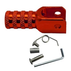 엔듀로 교체용 기어 시프트 레버 색상 옵션 직접 교체 브레이크, 1개, 3. red