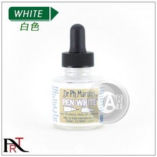 Dr. Ph. Martin's PEN-WHITE 白色墨水, 1個, 白色