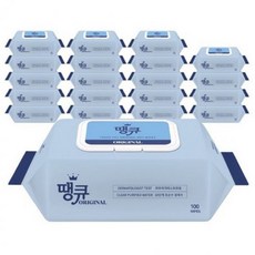 땡큐 오리지널 물티슈 100매 10팩/20팩 엠보싱물티슈, 땡큐 오리지널 물티슈 100매 10팩