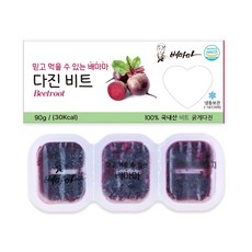 배마마 야채 큐브 44종 토핑 죽, 14.비트(굵게다진), 1개, 90g