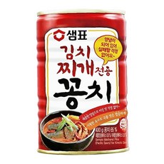 준몰 꽁치 꽁치 통조림 조림 김치 찌개용 꽁치 전용 400g 1p, 1개