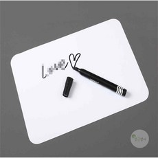 YGSA A4 마그넷 화이트보드 낙서