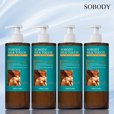 쏘바디 아르간오일 바디워시 1000ml 4병, 4개, 1L
