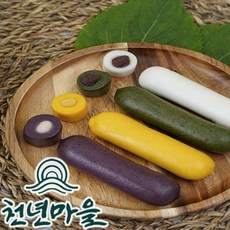 [생산자판매] 천년마을 굳지않는 앙금가래떡 12개+12개, 1kg, 1박스