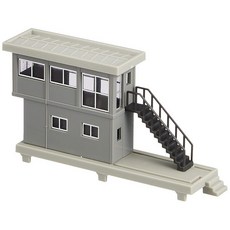 TOMIX N 게이지 신호소 회색 4224 철도 모형 용품, One Color, One Size, 1개