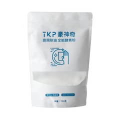TKP豪神奇 廚房除油 全能酵素粉 台灣製 排油煙機 餐具鍋具清潔, 1個, 700ml