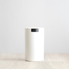 MIT 藏鮮氣密啵啵瓶 (0.57L/200g) 單向排氣閥 咖啡豆保鮮罐 氣密罐 儲豆罐 台灣製, 白色, 1個