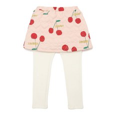 래핑차일드 체리 퀼팅 치마레깅스