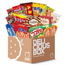 韓國人氣餅乾零食精選組合, 13種零食, 1組