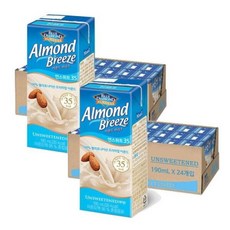 동서식품 아몬드 브리즈 언스위트 190ml 48 ja유통