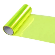 30x60cm 앰버 오렌지 라이트 필름 자동차 안개등 헤드 미등 색조 비닐 시트 스티커 바디 스타일링, 03 Fluorescent yellow, 03 30CMx60CM