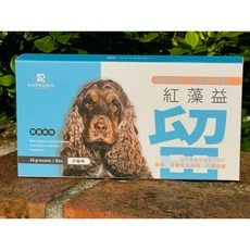 紅藻益勝 全方位守護熟齡犬貓的健康 紅藻益神/益留/益康/益纖/益行, 1個, 紅藻益留200mg 60顆