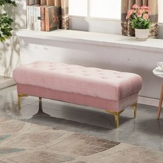 침대 사이드 침실 의자 수납장 스툴 테이블 벤치 협탁, 1m 수납 포함, 걸분홍 27번