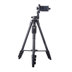 체리스팟 CS-5218 스마트폰 카메라 촬영용 삼각대+리모컨+폰거치대+파우치, 1세트, 블랙, VCT