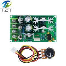 DC 10-60V 모터 속도 제어 레귤레이터 PWM 모터 속도 컨트롤러 스위치 20A 전류 레귤레이터 고전력 드라이브 모듈 전자 부품 액세서리 소스, 20A Regulator