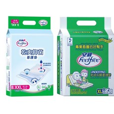 安親乾爽抑菌看護墊 (XL號120片60*75cm / XXL號96片60*90cm) 成人尿布 整箱出貨, 1個, 安親看護墊XXL號60*90(96片), XXL, 96