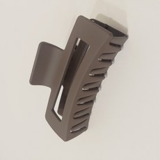 BabyHippo 韓版復古方形髮夾 氣質磨砂鯊魚夾