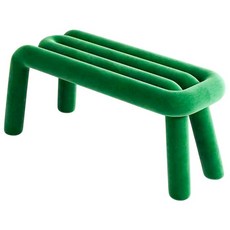 VITALO 인테리어 볼드벤치 까페 의자 롱 체어 현관 쇼룸 스튜디오 의자, 1개, 그린(GREEN)