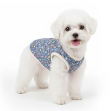 스므후 강아지 고양이 할머니조끼 김장조끼, 레트로 핑크, 1개