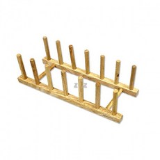 페어 원목접시꽂이 (대) -H/접시정리대/우드접시정리대, 1개