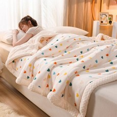 리진 베로나 양털극세사 겨울이불 싱글 150X200cm