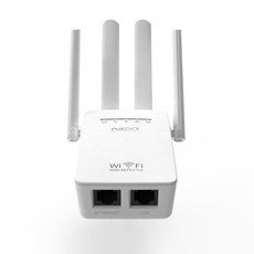 넥스트유 11N 300M WiFi 무선거리연장기 외장안테나, NEXTU 334N-AP]화이트[, 1개