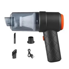 무선 차량용 청소기 고출력 핸드헬드 휴대용 120W 먼지 코드리스, Black, 상세설명참조